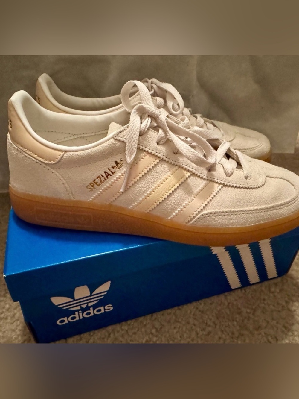 Adidas Handball Spezial Wonder White Sand Strata Men’s 6